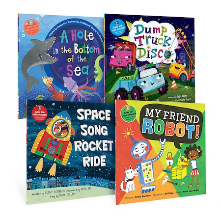 Barefoot Books Kindergarten STEAM Singalongs Book Bundle, 4PK 9798888593332